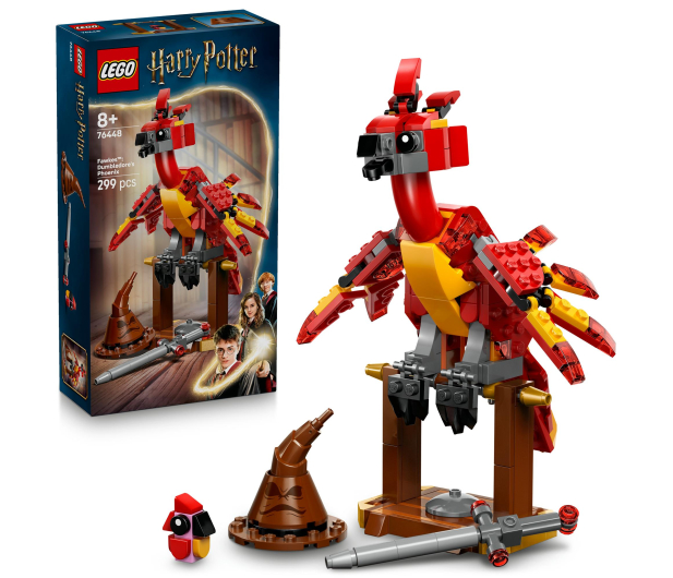LEGO Harry Potter 76448 Fawkes™: feniks Dumbledore'a - 1331665 - zdjęcie 2